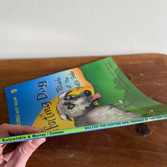 Walter The Farting Dog Trouble At The Yard Sale Paperback Book - Picture 7 of 7